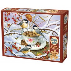 Cobble Hill Jigsaw Puzzle: Chickadee Tea